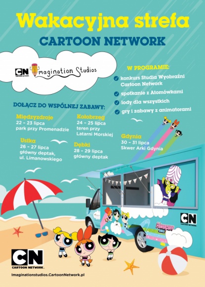 Studio Wyobraźni Cartoon Network zaprasza do wspólnej zabawy nad morzem