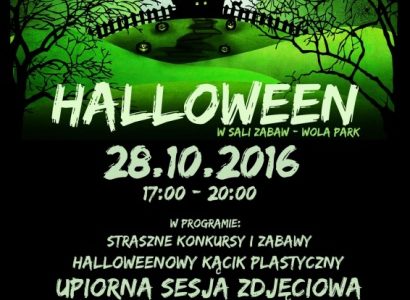 Halloweenowa zabawa dla dzieci w Labibu w Wola Parku