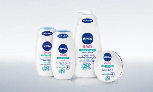 Emolienty NIVEA BABY do pielęgnacji skóry dziecka od samego początku