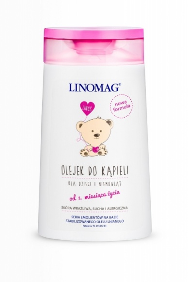 Olejek do kąpieli LINOMAG® z olejem lnianym