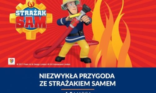 Strażak Sam, ulubieniec wszystkich dzieci, odwiedza Blue City