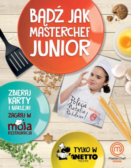 Bądź jak MasterChef Junior i odbierz w Netto swój fartuszek szefa kuchni