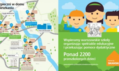 Kolorowanki Skanska, które uczą bezpieczeństwa