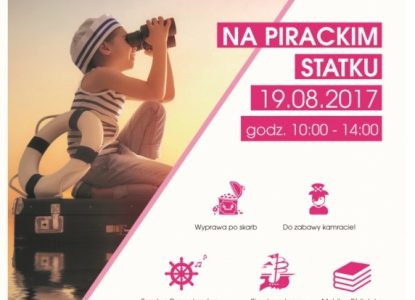 Piracki statek wpłynie na wody Aura Centrum