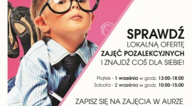 Targi zajęć pozalekcyjnych w Aura Centrum Dziecko, LIFESTYLE - Sprawdź, co ciekawego robić po szkole!