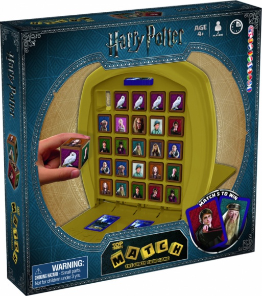 HARRY POTTER – gry ze świata magii Dziecko, LIFESTYLE - Specjalnie dla najmłodszych fanów najbardziej znanego czarodzieja wszechczasów firma Winning Moves przygotowała niespodziankę w postaci logicznej rozgrywki Top Trumps Match: Harry Potter.