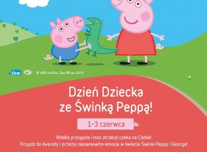 Dzień Dziecka ze Świnką Peppą w Avenidzie Poznań