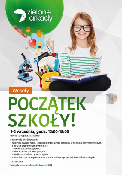 Wesoły początek szkoły w Zielonych Arkadach