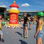Warsztaty artystyczne dla dzieci i bezpłatna wrotkarnia – zaprasza Port Łódź