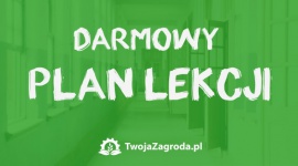 Rozpocznij rok szkolny ze sklepem TwojaZagroda.pl i darmowym planem lekcji