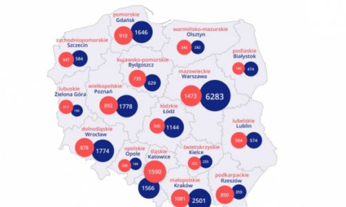 Praca dla niań przede wszystkim w dużych miastach