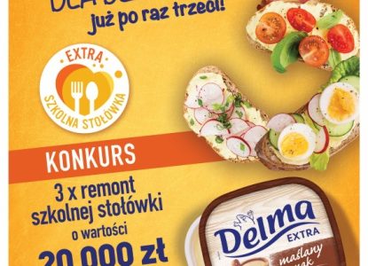 „Extra Szkolna Stołówka” – rusza 3. edycja programu marki Delma