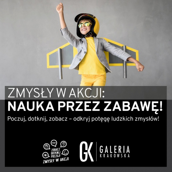 Interaktywna wystawa edukacyjna „Zmysły w akcji” w Galerii Krakowskiej Dziecko, LIFESTYLE - O tym, jak ludzki umysł reaguje na zewnętrzne bodźce będzie można przekonać się, odwiedzając interaktywną wystawę edukacyjną „Zmysły w akcji”.