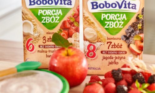 Odkryj to, co dobre dla maluszka – 6 nowych smaków kaszek BoboVita PORCJA ZBÓŻ