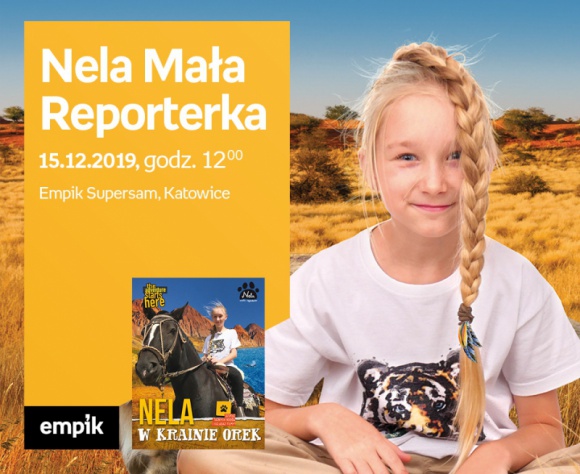 Nela Mała Reporterka odwiedzi Empik w Supersamie