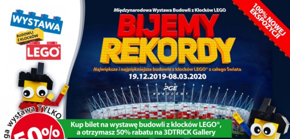 Największa budowla Notre Dame z LEGO powstanie na PGE Narodowym w Warszawie Dziecko, LIFESTYLE - Już 19 grudnia 2019 roku na PGE Narodowym w Warszawie rozpocznie się największa w Polsce, międzynarodowa wystawa budowli z klocków LEGO. Podczas wystawy, która potrwa do 11 marca 2020 będzie można oglądać największe i najpiękniejsze budowle z klocków LEGO z całej Europy.