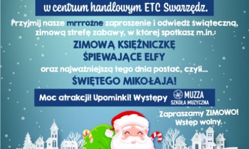 Mikołajki pełne atrakcji w ETC Swarzędz