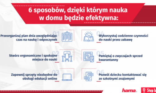 6 sposobów, dzięki którym nauka w domu będzie efektywna