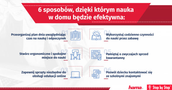 6 sposobów, dzięki którym nauka w domu będzie efektywna