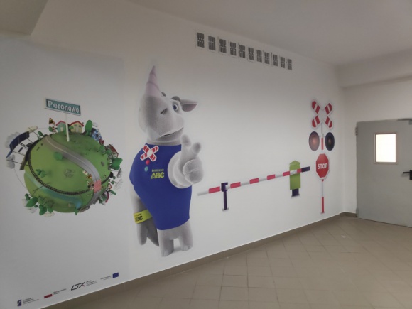 Rogatek w nowych salach lekcyjnych – efekt Akcji Mural