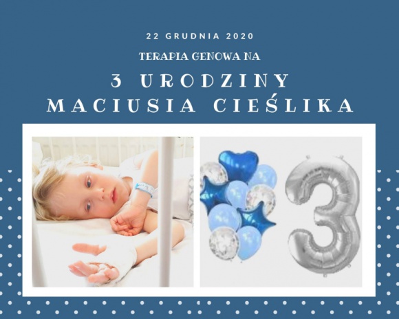 Prezent życia na 3 Urodziny Maciusia Cieślika – ustanawiamy Rekord Polski