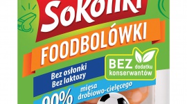 Pyszny smak i dobry skład - na okrągło! Dziecko, LIFESTYLE - Z myślą o małych fanach pysznego jedzenia, firma Sokołów poszerzyła linię Sokoliki o nowy produkt. Foodbolówki Sokoliki to mini paróweczki w kształcie kuleczki, symbolizującej piłkę. Nie tylko świetnie smakują, ale wyróżnia je też wysoka mięsność oraz dobry, krótki skład.