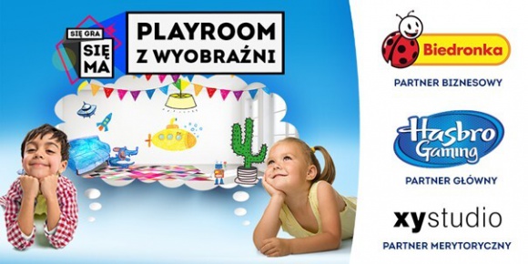 Się gra, się ma. Playroom z wyobraźni Dziecko, LIFESTYLE - To już III edycja akcji Się gra, się ma! której twórcą jest agencja Advalue. SIĘ GRA SIĘ MA PLAYROOM Z WYOBRAŹNI to hasło tegorocznej edycji konkursu, który organizowany jest przez Hasbro Gaming wraz z siecią sklepów Biedronka.